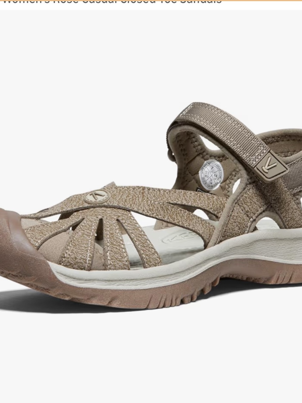 Keen Women's Taupe Multi-Strap Outdoor Sandals - Picture 12 of 12
